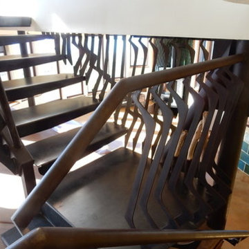 Bodega Bay Sculptural Stairs