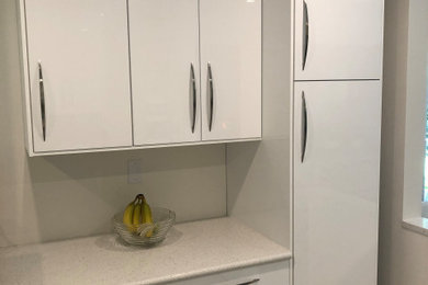 Inspiration for a contemporary kitchen remodel in Vancouver