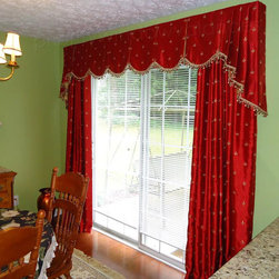 Priority Home & Design - Board-Mounted Bellamy Wide Valance  - Select From 500+ Fabrics - Valances