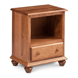 Georgia Nightstand w/ Opening - Nightstands And Bedside Tables
