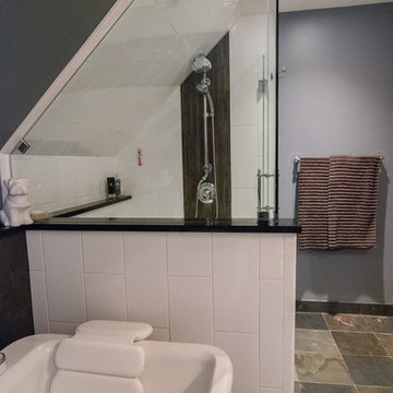 Attic to Bathroom Conversion