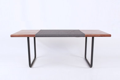 Morgan Coffee Table (Solid Elm Wood)
