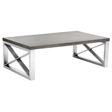 Sinclair Coffee Table Sealed Concrete