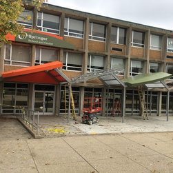 Custom Commercial Canopies - Outdoor Structures