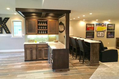 Transitional home design in Kansas City.