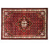 Persian Rug Hosseinabad 7'1"x4'10" Hand Knotted