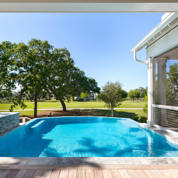 Wading Place Pool & Spa Overlooking Golf Course