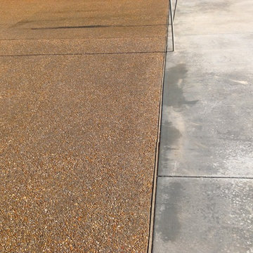 Exposed aggregate