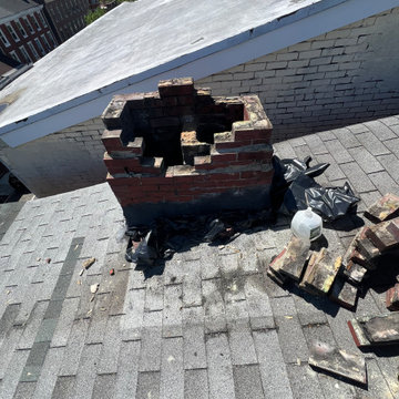 Brick Chimney Remodel