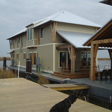 Life on a Floating Barge