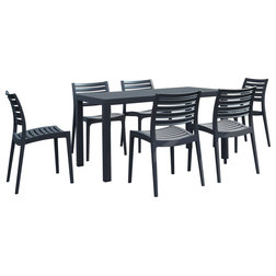 Contemporary Outdoor Dining Sets by Compamia