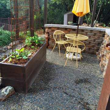 Prairie Loop Spiral, Vegetable Garden