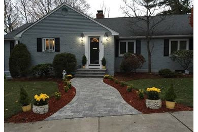 Minimalist exterior home photo in Boston