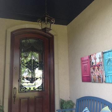 Colorful Porch Update