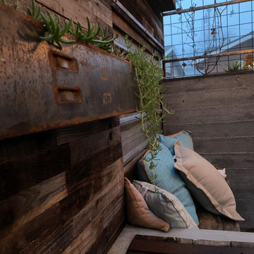 RECLAIM WOOD CONCRETE AND STEEL