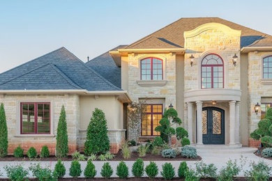 Example of a trendy exterior home design in Oklahoma City