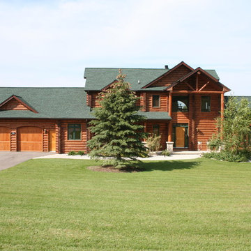 Log Siding, Log Home