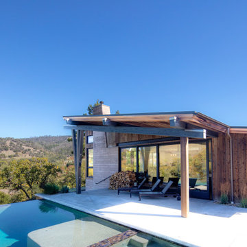 Rustic Modern Hillside Compound