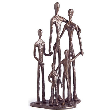 Danya B Family of 5 Bronze Sculpture