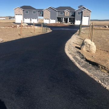 Asphalt installation
