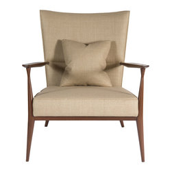 North Curved Back Armchair - Armchairs And Accent Chairs