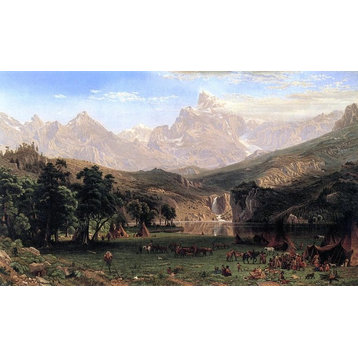 Albert Bierstadt The Rocky Mountains Lander's Peak Wall Decal Print
