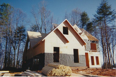 Inspiration for a craftsman home design remodel in Other