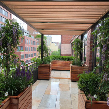 Private Ipe Roofdeck and Garden Midtown East Manhattan, NY