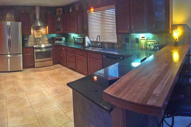 Example of a classic home design design in Wichita