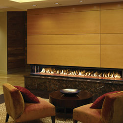 DaVinci by Travis Industries - DaVinci Left Corner - Indoor Fireplaces