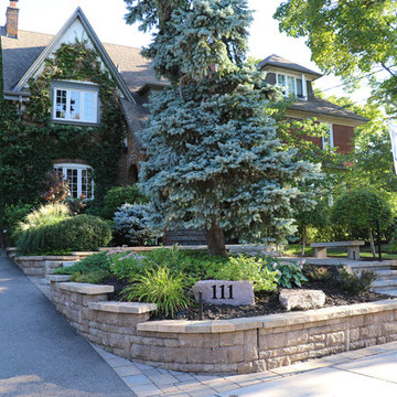 North Toronto Front Landscape Full of Surprises
