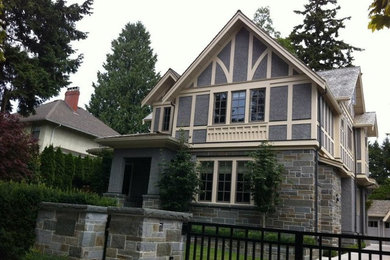 Example of a classic exterior home design in Vancouver