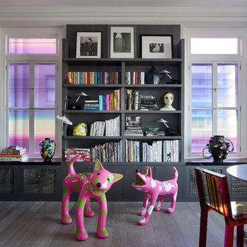 San Francisco Loft- Study off of Living room