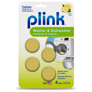Plink PAL124T Washer and Dishwasher Freshener Cleaner, Lemon Scent