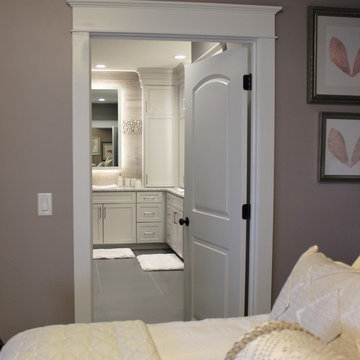 Lower Level Remodel With Home Bar, Spa-like Suite, Craft Room , and Home Gym