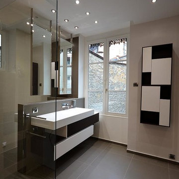 Salle de bain contemporaine