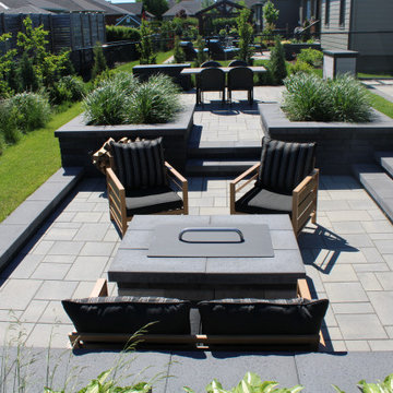 Unique Backyard Paver Project