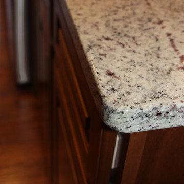 Transitional Cherry Kitchen