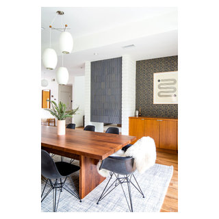 Brentwood Midcentury Residence - Midcentury - Dining Room - Los Angeles ...