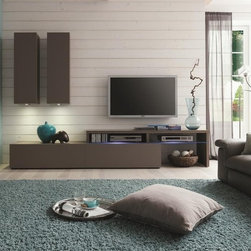 Contemporary "Amsterdam" Wall systems Made in Germany - Entertainment Centers And Tv Stands