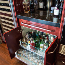 Pull Out Cabinet Drawers For Bar