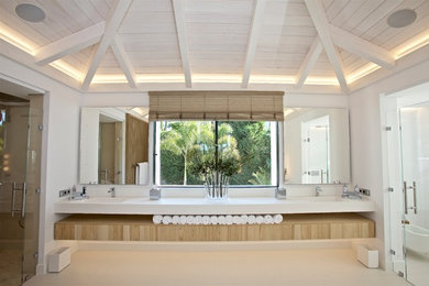 Modern villa with a cozy touch