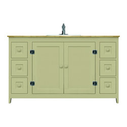 Large Bar Harbor Vanity - Bathroom Sinks