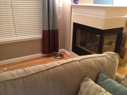 Long Living Room Space Behind Couch Home Help Reviews Houzz