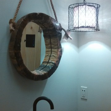 Rustic Powder Room