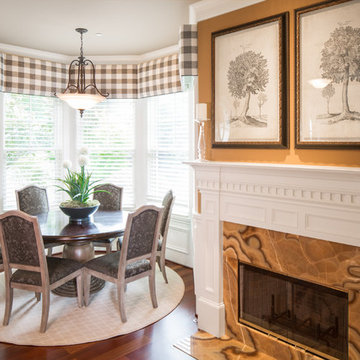 Neutral Elegant Living & Dining Room
