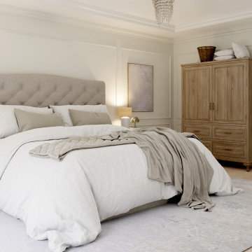 French Country Chic Bedroom Renovation