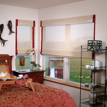 Woven Wood Shades For The Bedroom