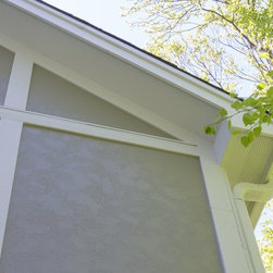 Hardie Stucco panels & Hardie fiber cement trim - Siding And Stone Veneer