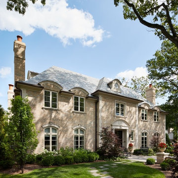 French Normandy Residence - Winnetka New Construction
